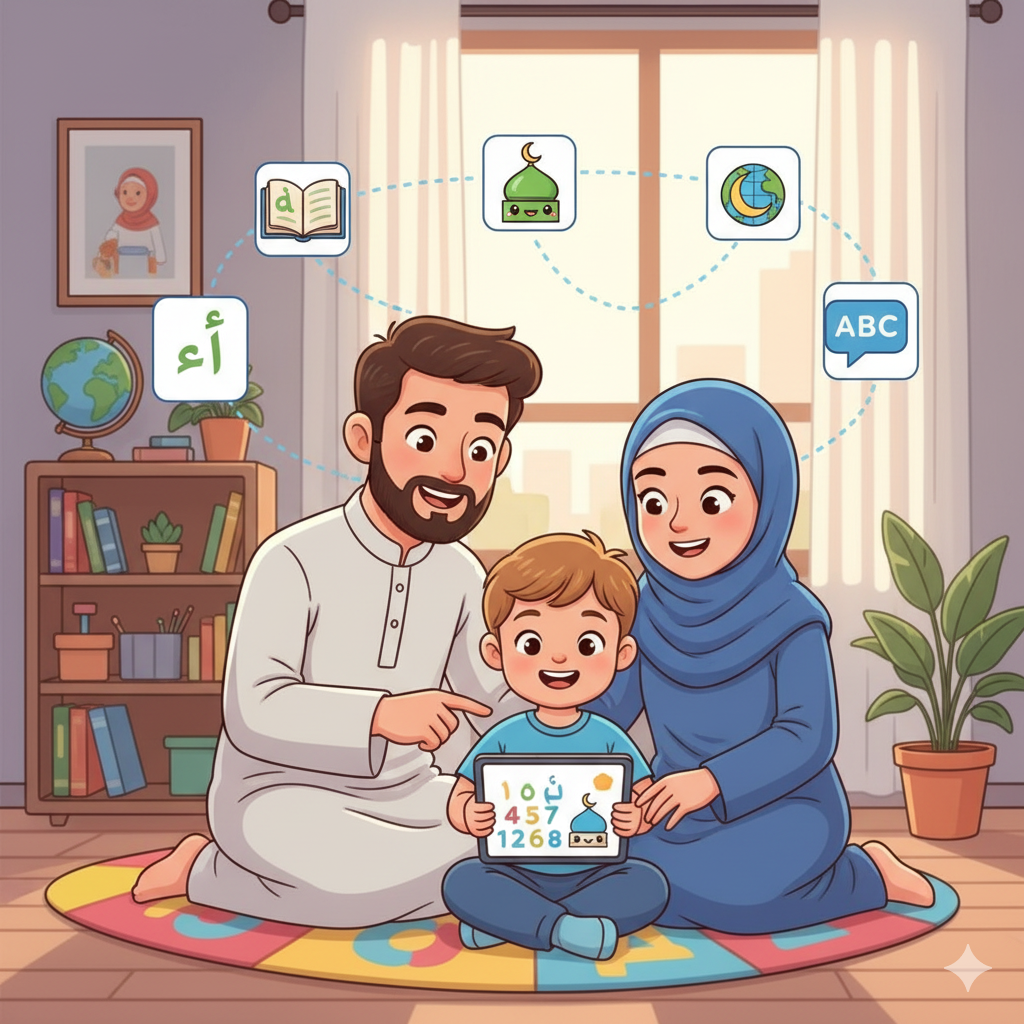 টডলারের জন্য ইসলামি মোবাইল অ্যাপ ও শিক্ষামূলক রিসোর্স
