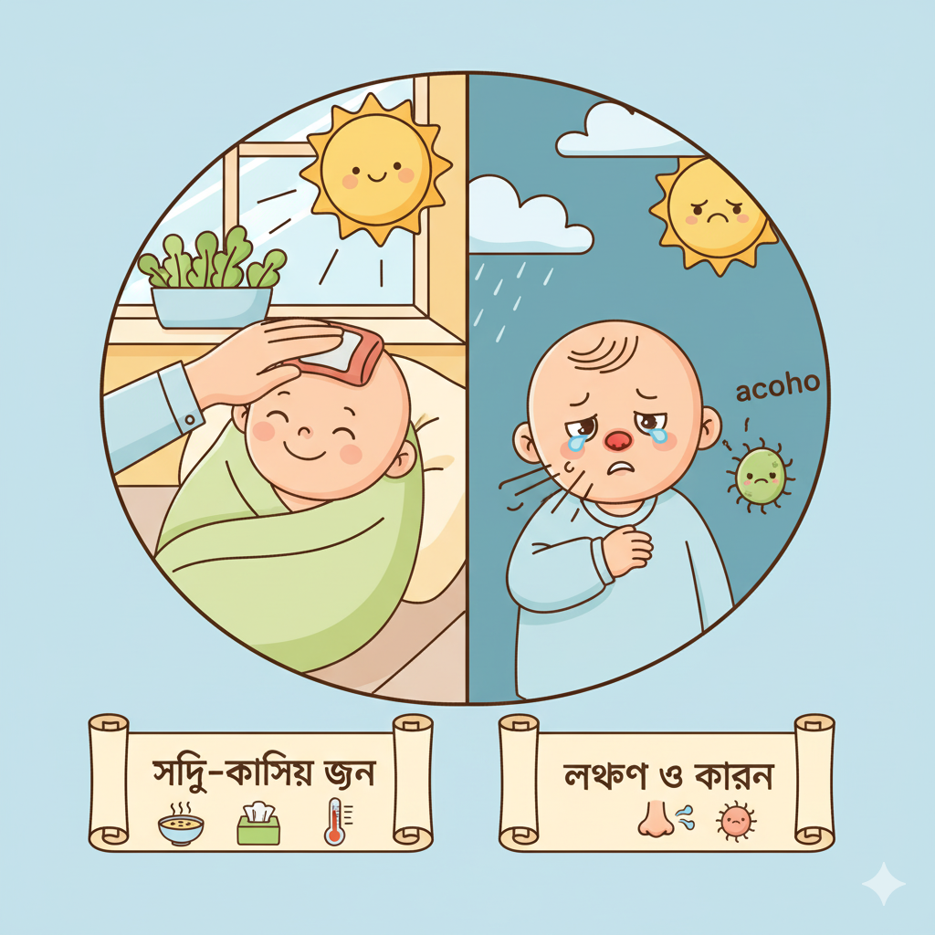 নাক দিয়ে পানি পড়া ও সর্দি: যত্নের টিপস