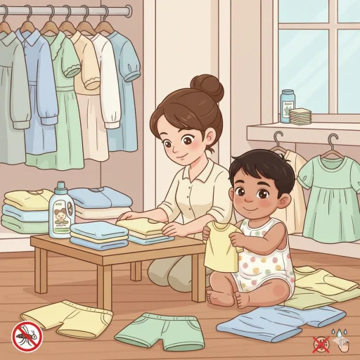 গ্রীষ্মে শিশুর পোশাক সংরক্ষণ ও ভাঁজ করার টিপস