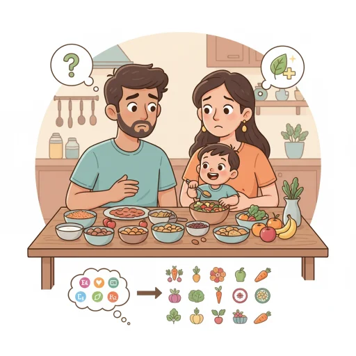 শিশুর জন্য নিরামিষ খাবার আইডিয়া