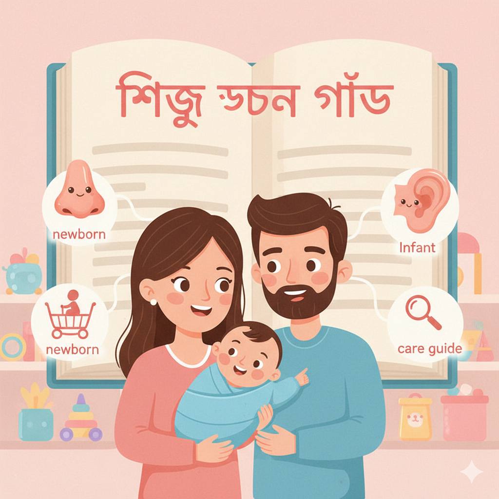 শিশুর নাক, কান, গলা ও নখের যত্নে বয়সভিত্তিক গাইড