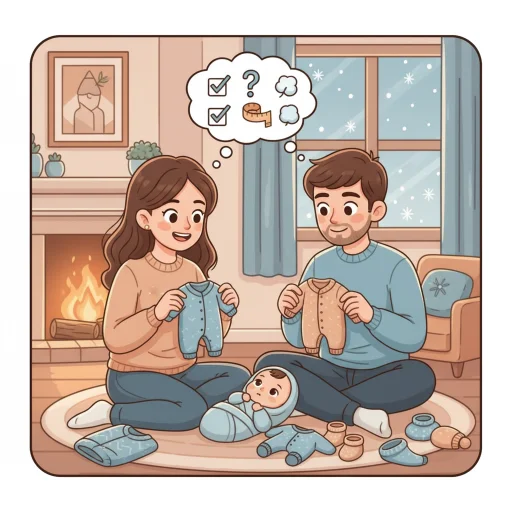 নবজাতকের জন্য শীতের প্রথম পোশাক কেনার গাইড
