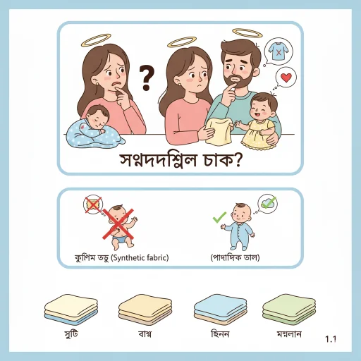 নবজাতকের জন্য নরম ও ত্বকবান্ধব ফ্যাব্রিকের তালিকা