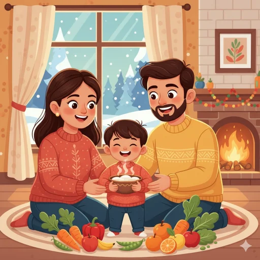 শিশুর স্বাস্থ্যকর অভ্যাস গড়ে তোলার সেরা সময় শীতকাল