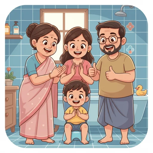 দাদা-দাদী/নানা-নানীর সাহায্যে পটি ট্রেনিং সহজ করা
