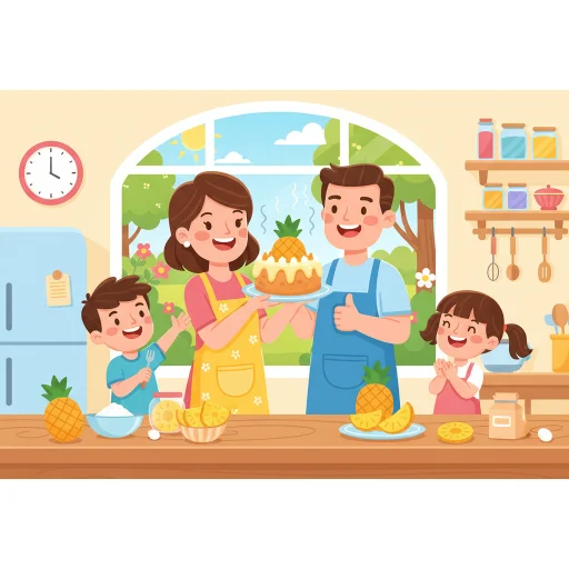 আনারস কেক রেসিপি: প্রাকৃতিক মিষ্টি স্বাদে