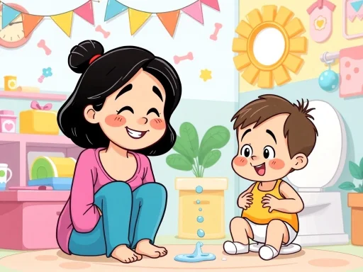 পটি ট্রেনিংয়ের সময় দুর্ঘটনা সামলানোর উপায়