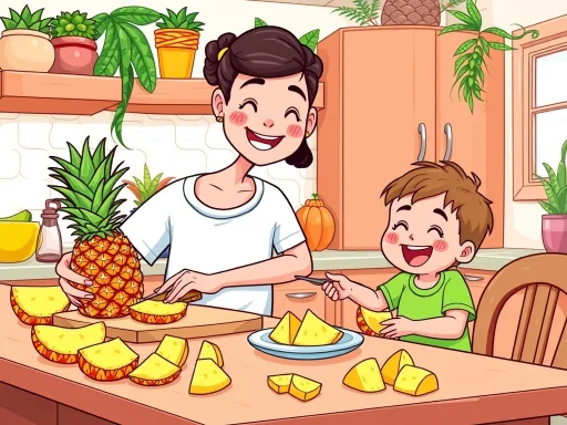 বাংলাদেশি অর্গানিক আনারস শিশুর জন্য উপকারিতা