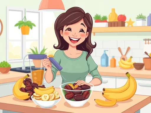 অর্গানিক কলা ও খেজুর দিয়ে এনার্জি ফুড