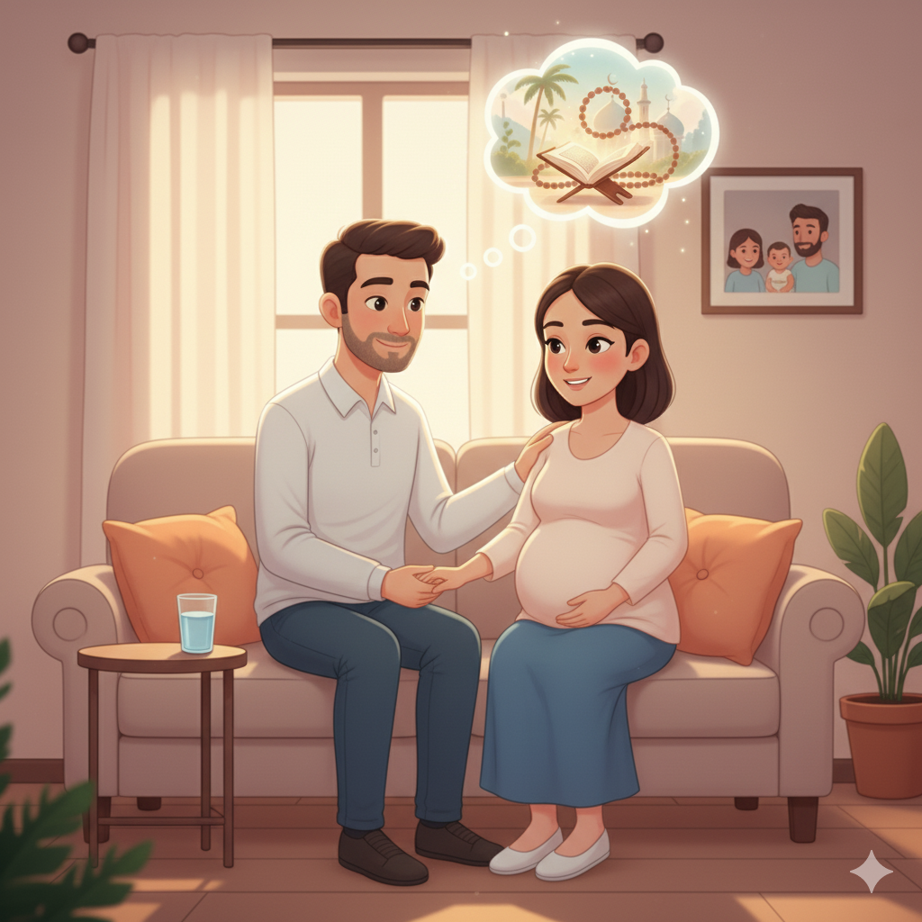 গর্ভাবস্থায় বাবার ভূমিকা: ইসলামের আলোকে স্বামী কী করবেন?