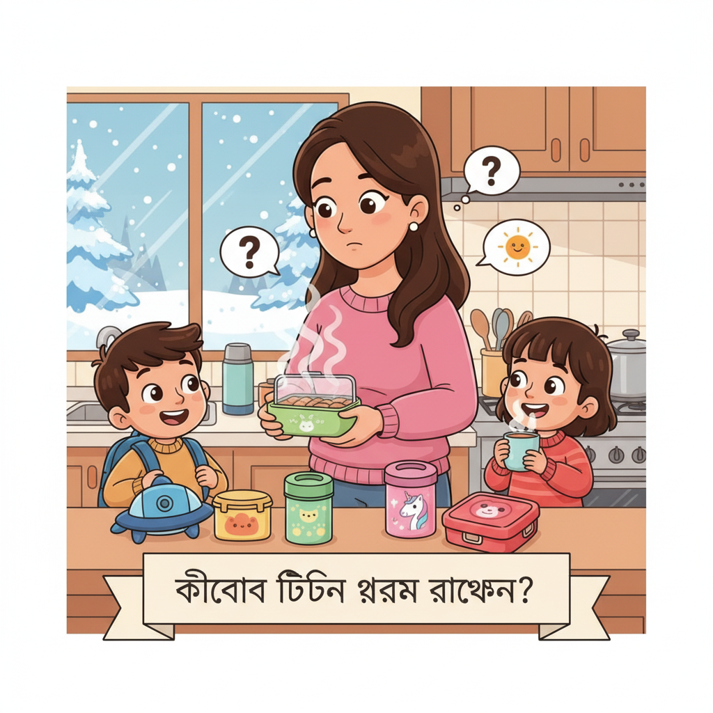 টিফিন গরম রাখার সহজ টিপস: খাবার থাকবে একদম ফ্রেশ
