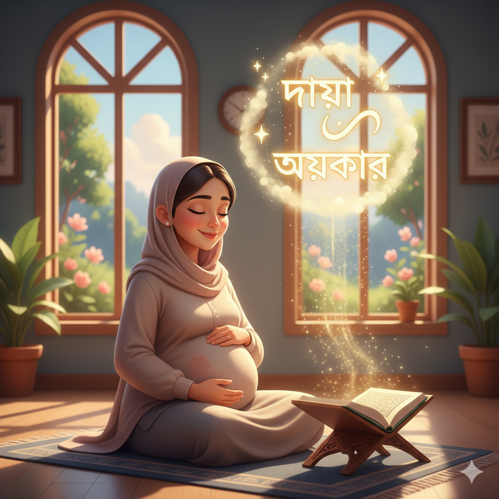 গর্ভাবস্থায় দোয়া-আযকার: কোন আয়াত/হাদীস অনুযায়ী করতে পারেন?