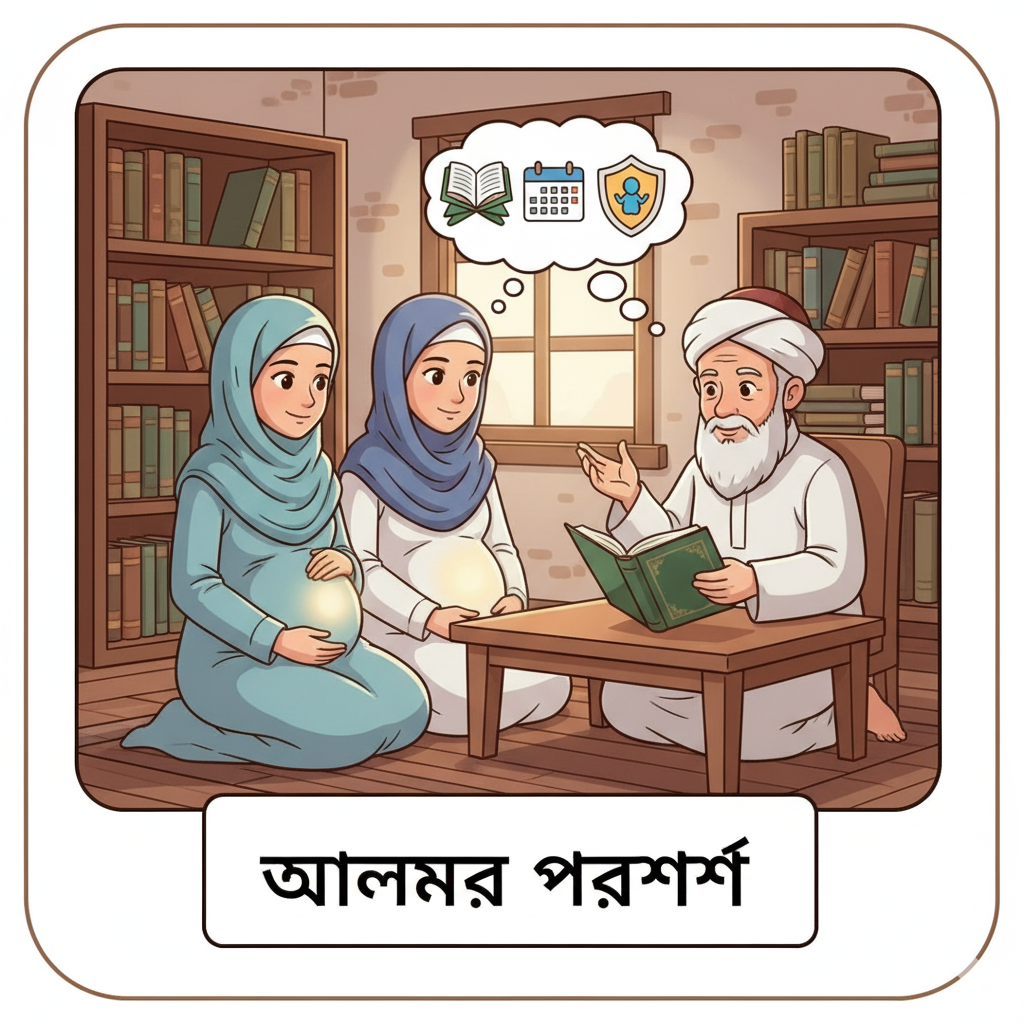 গর্ভধারণের পর কখন ও কীভাবে ইসলাম অনুযায়ী আলেমকে জানানো উচিত?