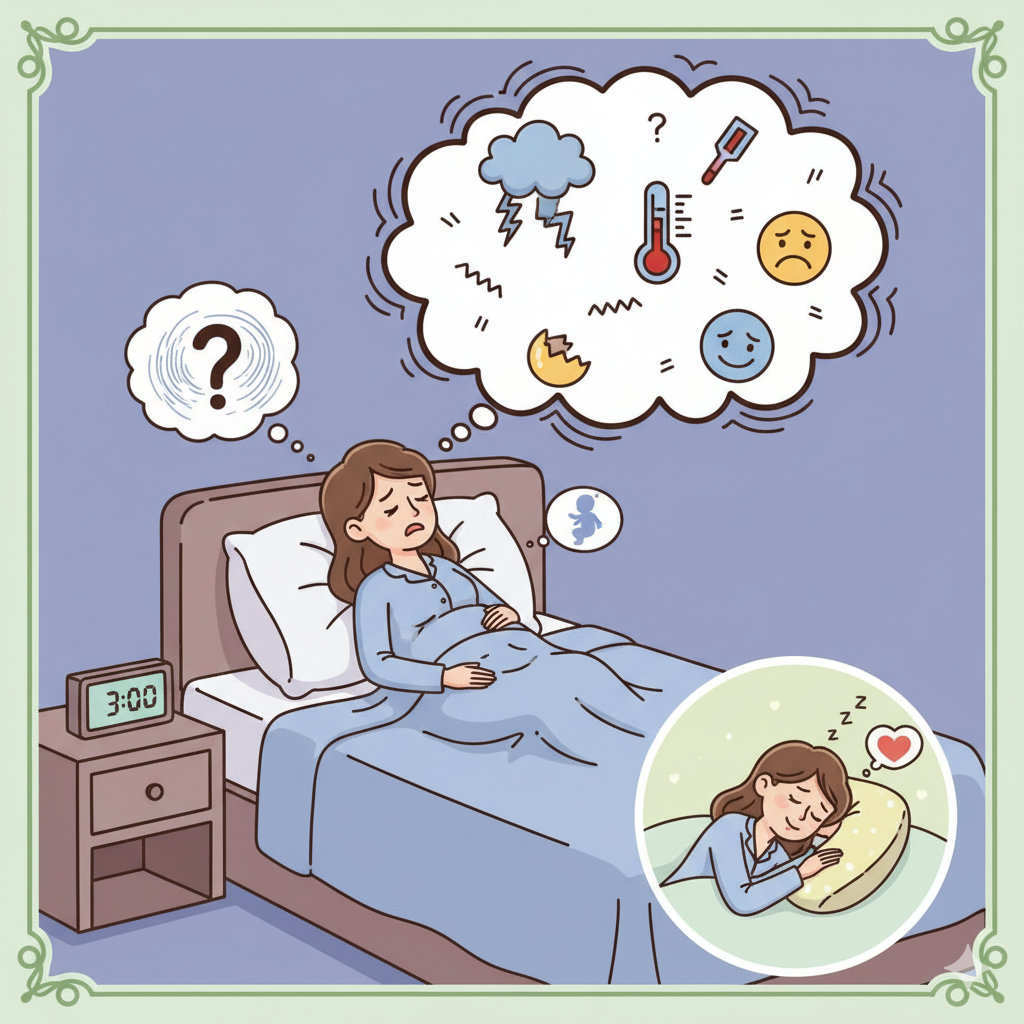 গর্ভবস্থায় ঘুম ঠিকমতো হচ্ছে না—কি করবেন?