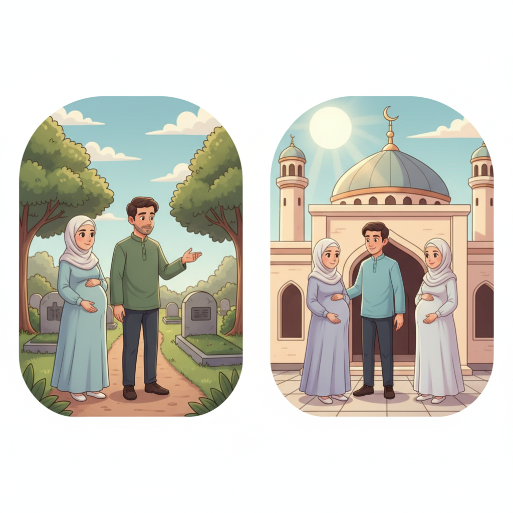 গর্ভাবস্থায় কবর জিয়ারত বা মসজিদে প্রবেশের নিয়ম কী ইসলামে?