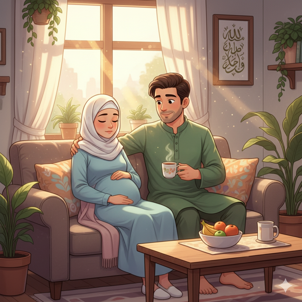 গর্ভাবস্থায় স্বামীর সহানুভূতি ও ইসলামী দায়িত্ব