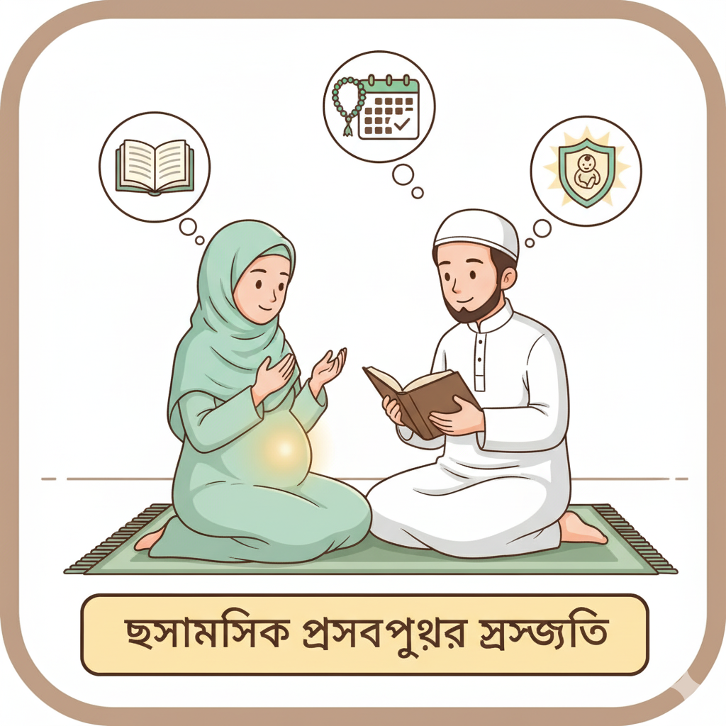 গর্ভবস্থায় প্রসব-পূর্ব আচরণ ও সুন্নাহ: মা-বাবার জন্য ইসলামিক গাইড